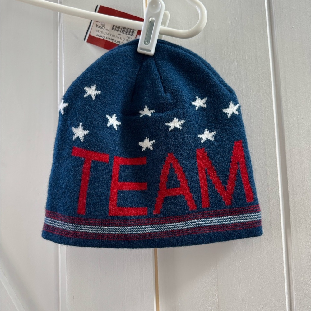 Official Team USA Olympics Beanie Knit Hat